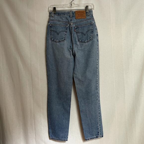 Vintage 1980s Levis 512 Jeans Women's Junior 7 Short USA - Picture 4 of 5